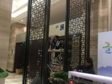 湖南南昌阿尔法酒店不锈钢工程